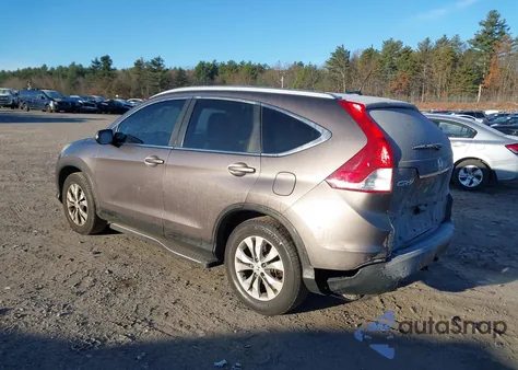2013 Honda Cr-V Ex-L z USA, uszkodzony, nr VIN 5J6RM4H75DL026127